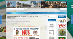 Desktop Screenshot of mustembleque.es